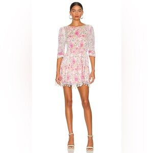Novalie Dress in Magenta Flower Fields
LOVESHACKFANCY